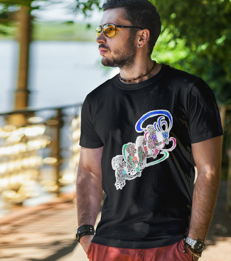 A Joyful Noise Bell Ringers Whimsical Line T-Shirt