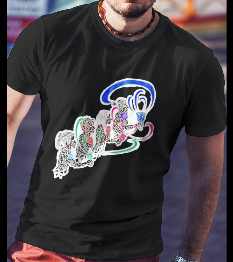A Joyful Noise Bell Ringers Whimsical Line T-Shirt
