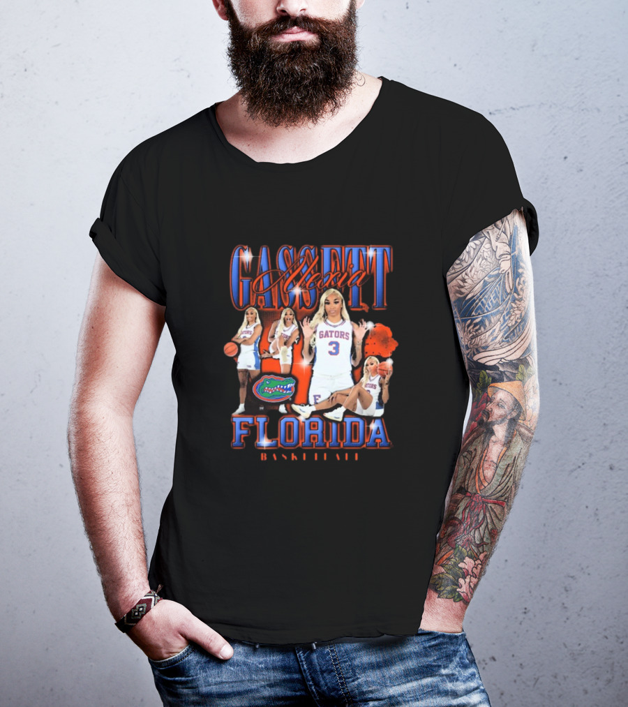 Alexia Gassett Florida Gators Basketball 90s T-Shirt