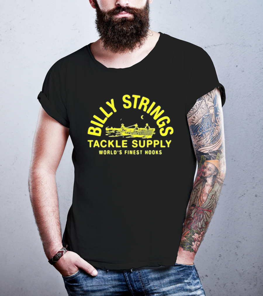 Billy Strings Tackle Supply World's Finest Hooks Summer T-Shirt
