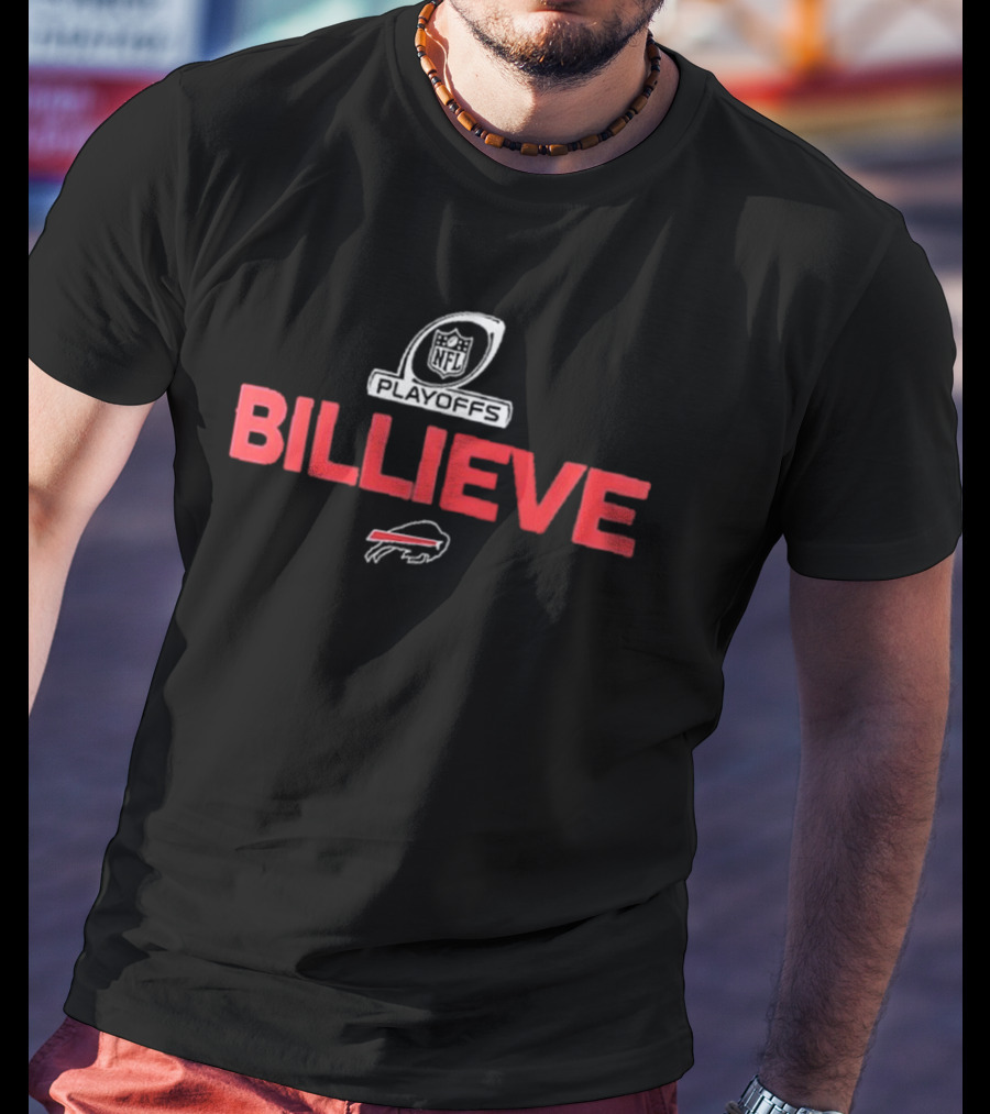Buffalo Bills Playoffs Billieve NFL T-Shirt