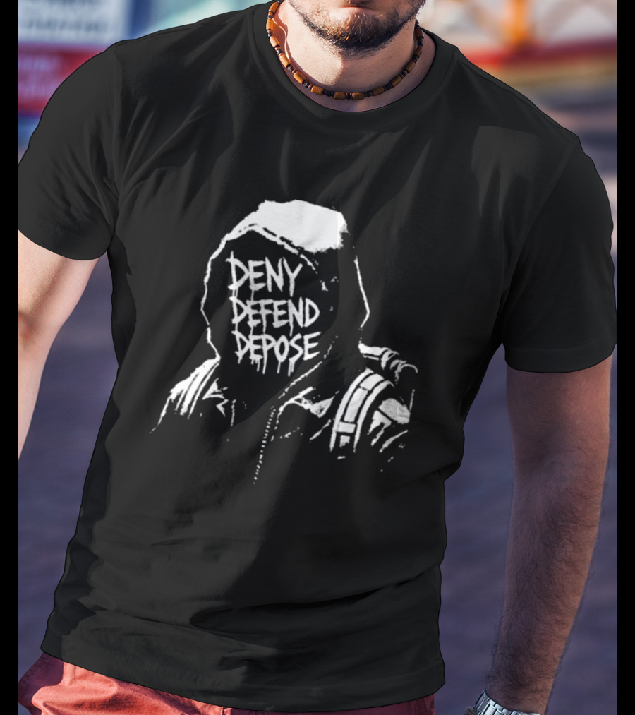 Radiant Stylee Luigi Mangione Deny Defend Depose T-Shirt