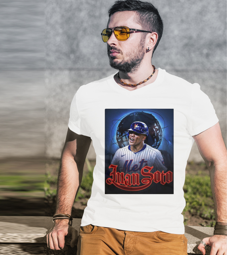 Met Juan Soto New York Mets Baseball MLB The King Of Queens T-Shirt
