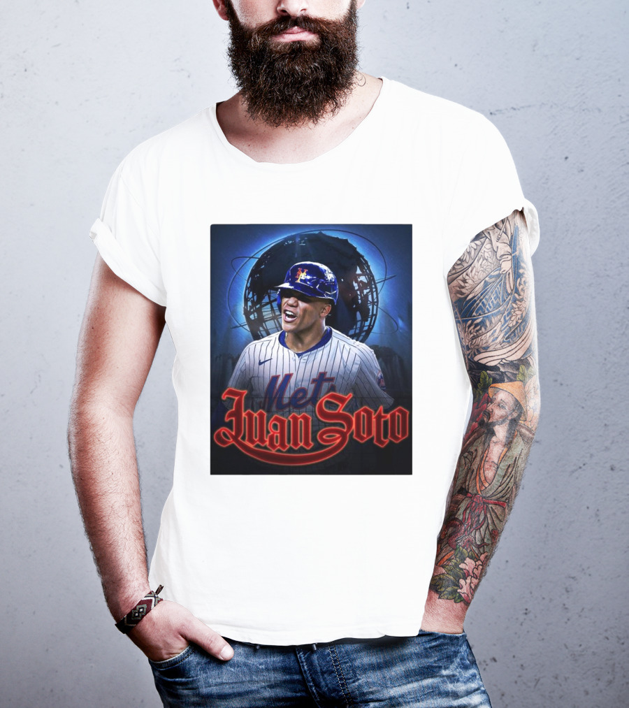 Met Juan Soto New York Mets Baseball MLB The King Of Queens T-Shirt