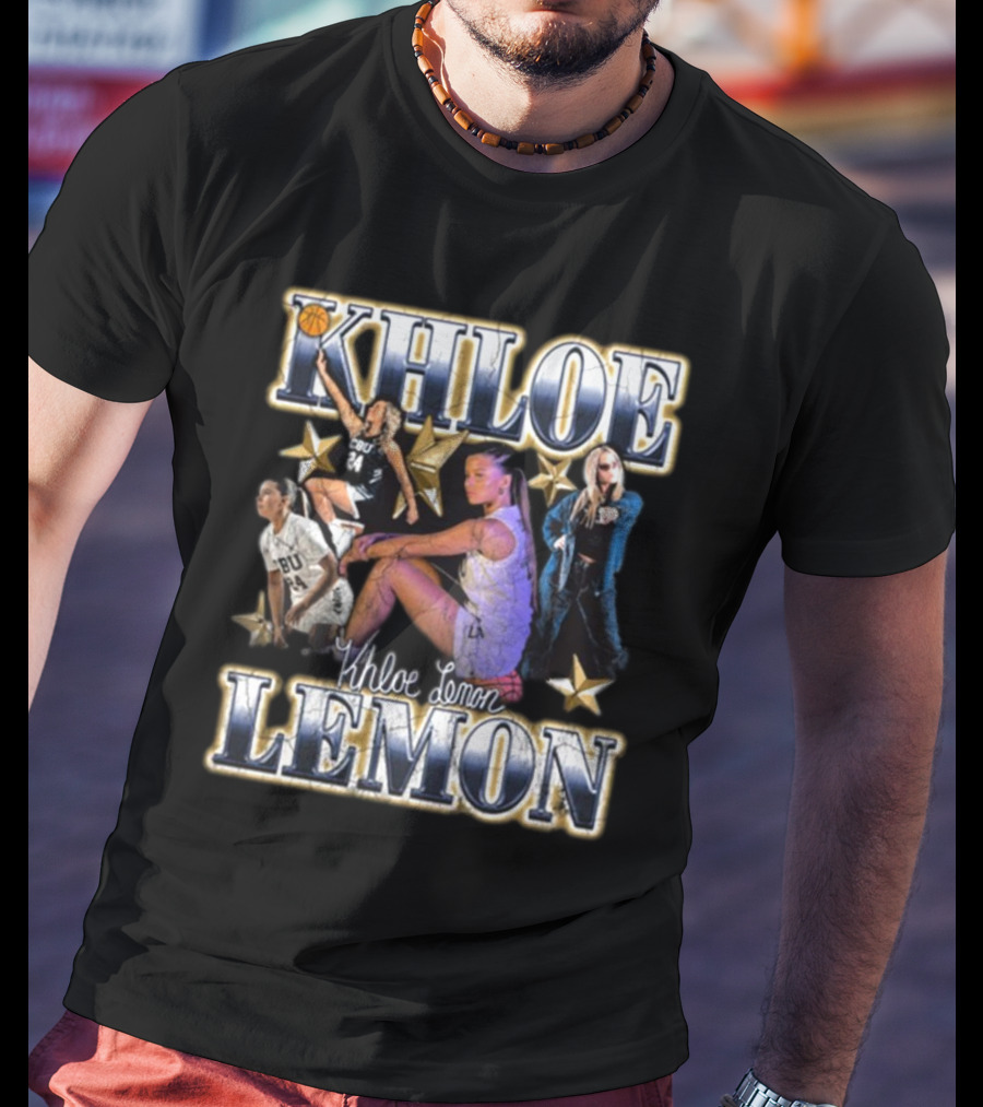 Khloe Lemon Basketball California Baptist Lancers 90s Signature T-Shirt