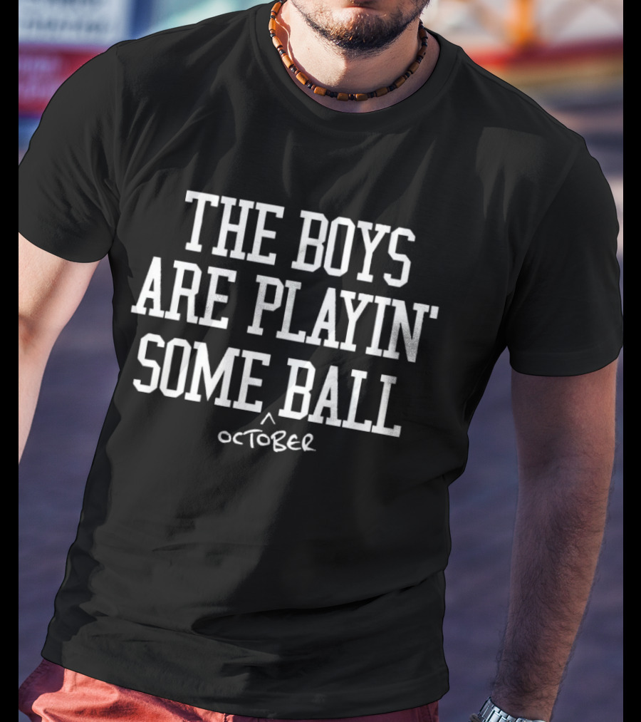 The Boys Are Playin' Some Ball October MLB Kansas City Royals Vintage T-Shirt