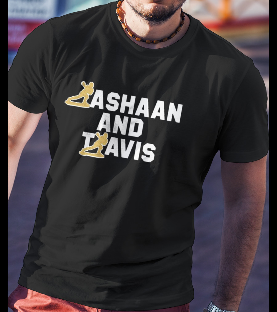 Colorado Buffaloes Ashaan And Travis Rashaan Salaam Travis Hunter T-Shirt