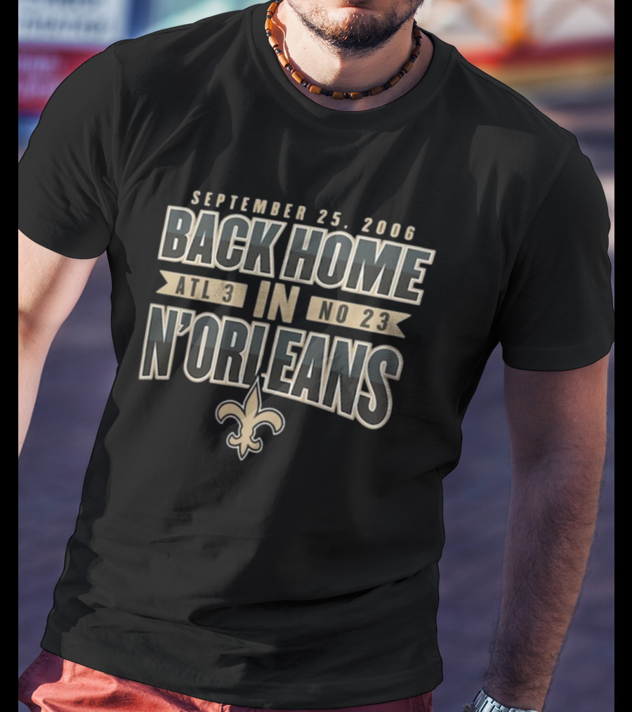 September 25 2006 Back Home In N'Orleans ATL 3 NO 23 Vintage T-Shirt