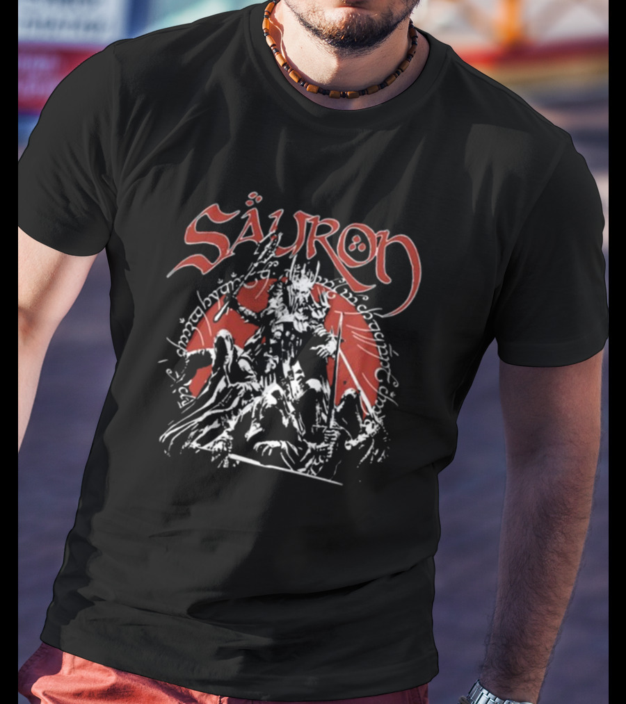 George Kittle San Francisco 49ers Sauron Nazgul Retro T-Shirt