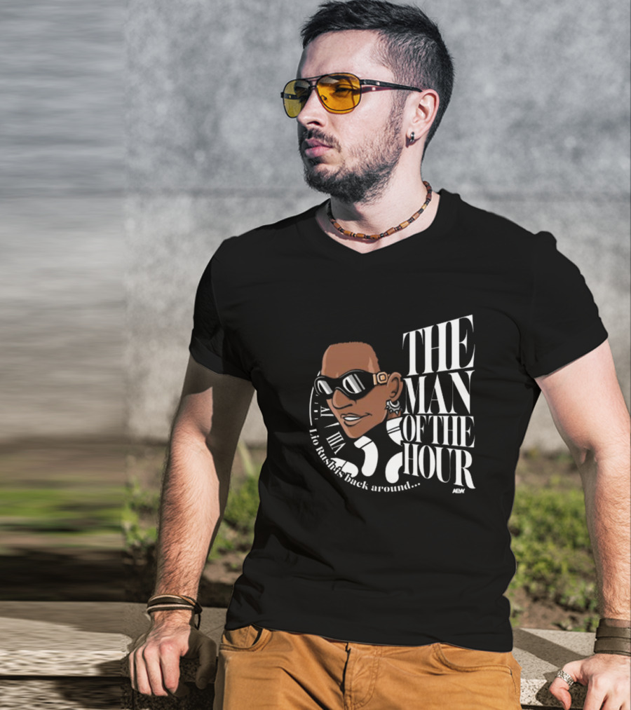 Lio Rush's Back Around AEW The Man Of The Hour T-Shirt