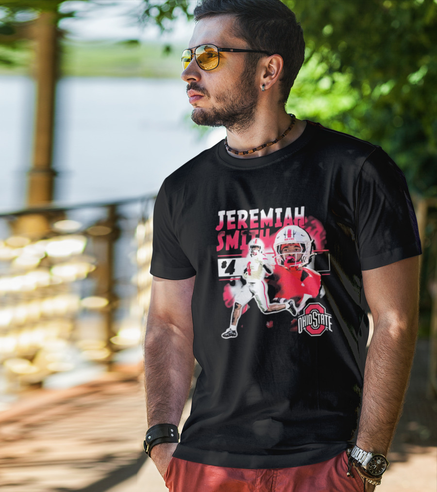 Jeremiah Smith #4 Ohio State Buckeyes Football Freshman Achievement T-Shirt