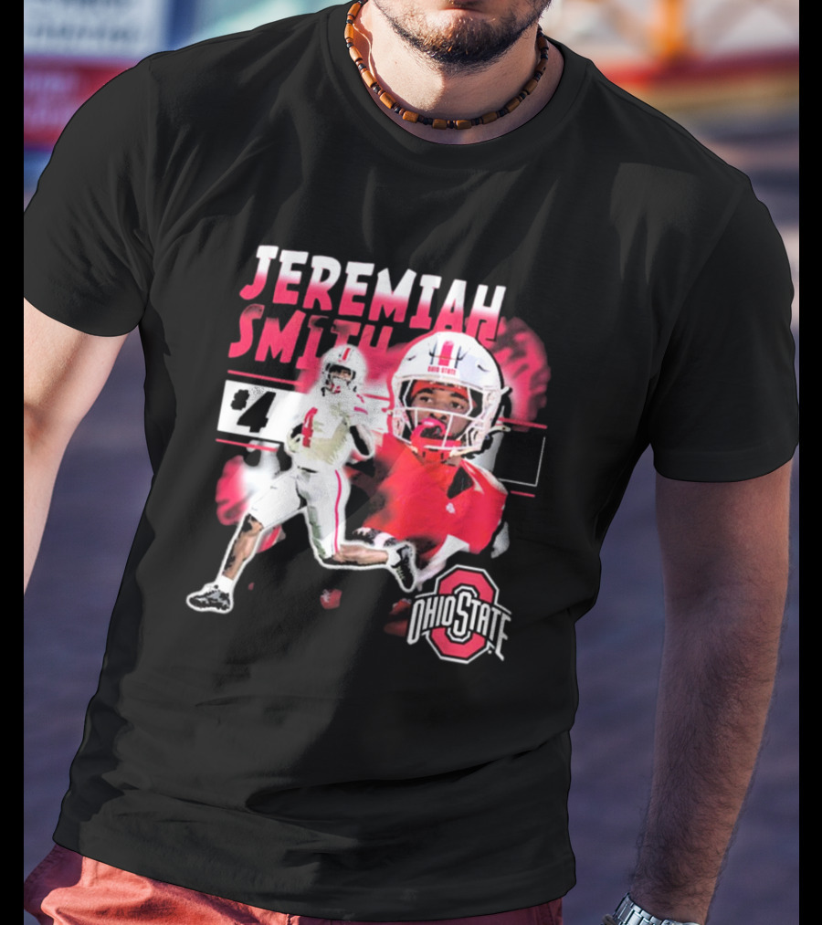 Jeremiah Smith #4 Ohio State Buckeyes Football Freshman Achievement T-Shirt