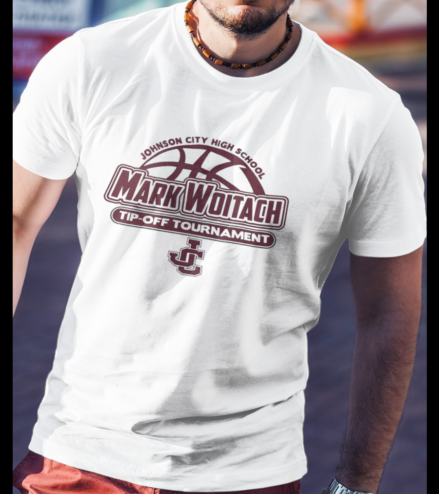Johnson City High School Mark Woitach Basketball Tip-off Tournament JC T-Shirt