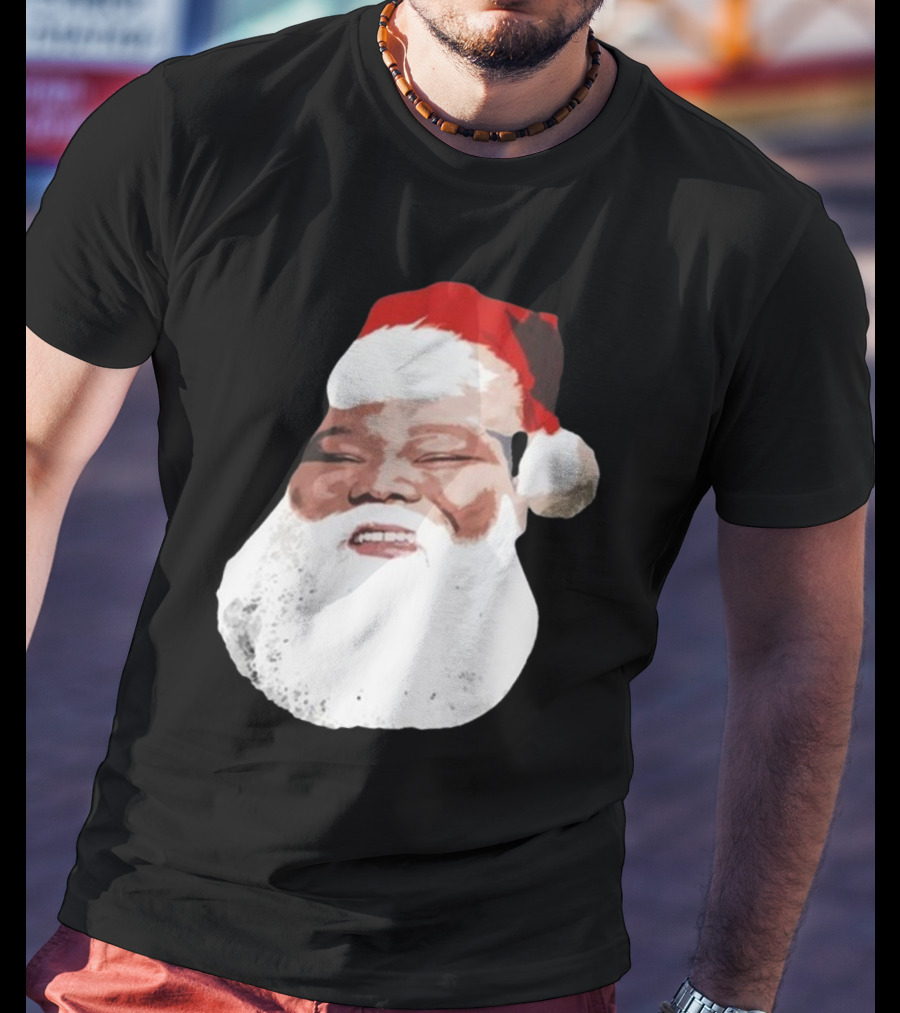 Dave Santa Claus Blunts Christmas Festive Beard T-Shirt