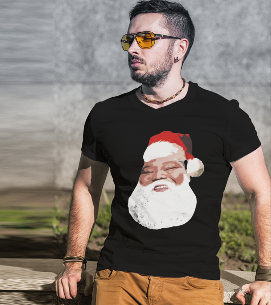 Dave Santa Claus Blunts Christmas Festive Beard T-Shirt