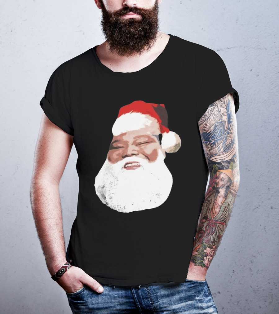 Dave Santa Claus Blunts Christmas Festive Beard T-Shirt