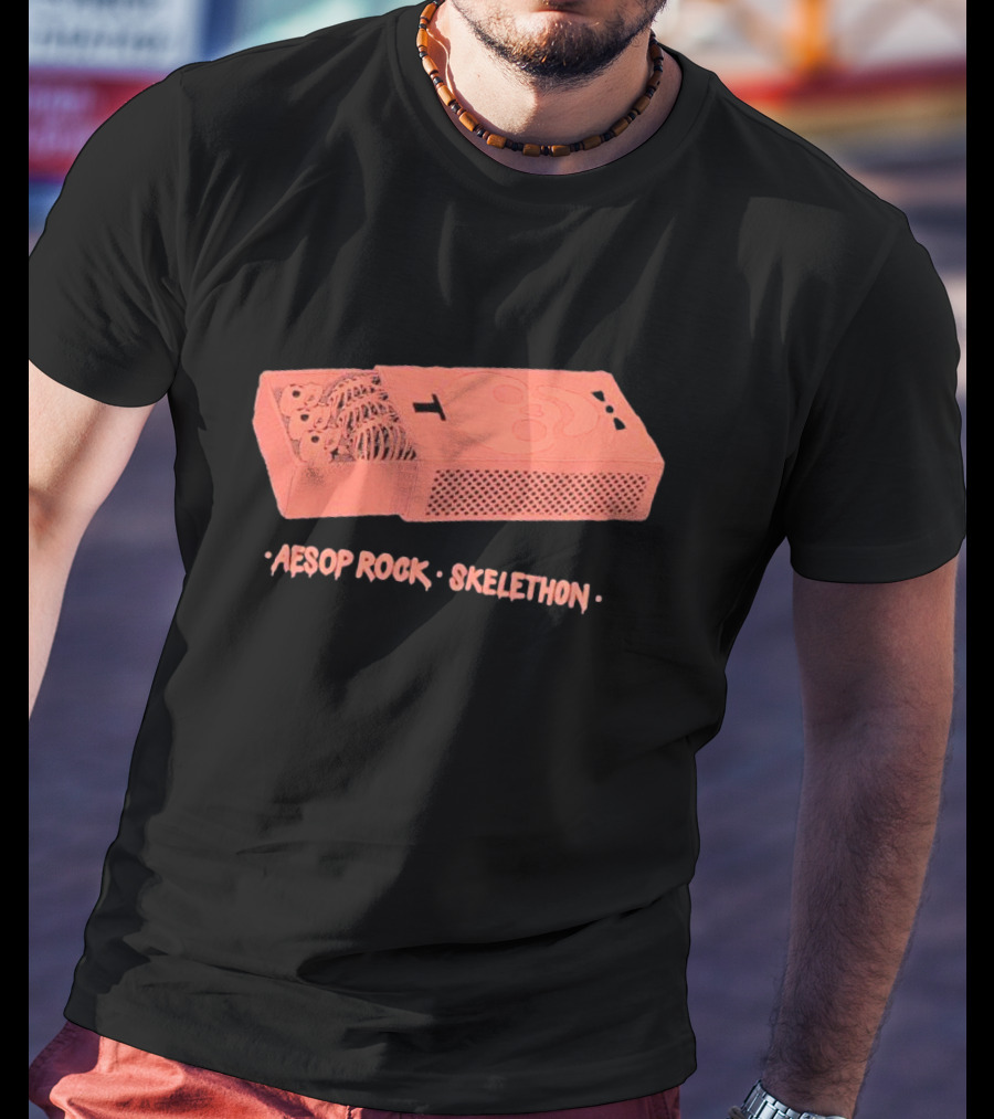 Aesop Rock Skelethon Matchbox T-Shirt