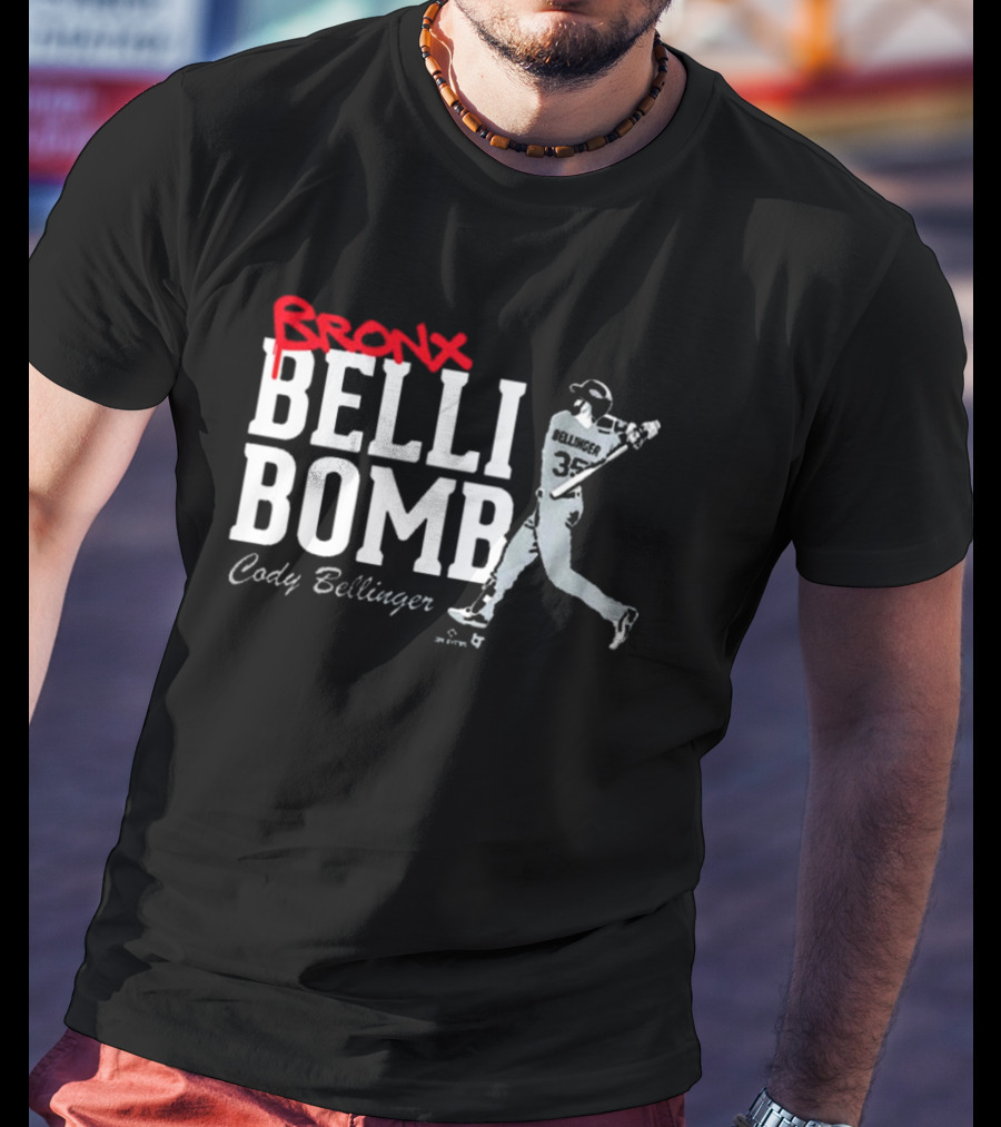 Cody Bellinger Bronx Belli-Bomb Yankees MLB 35 T-Shirt