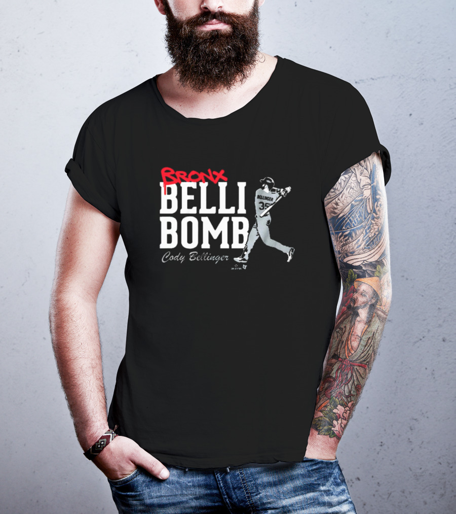 Cody Bellinger Bronx Belli-Bomb Yankees MLB 35 T-Shirt