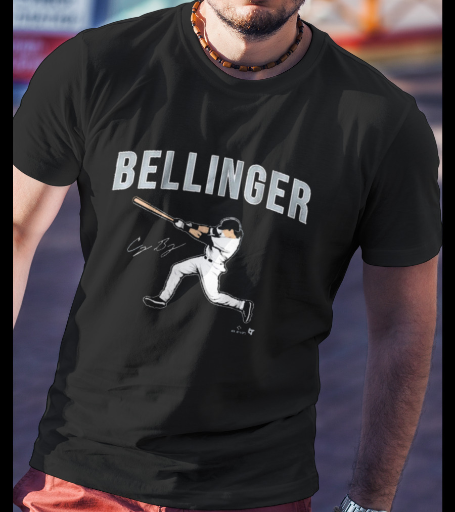Bellinger Swing Signature New York Yankees MLB T-Shirt