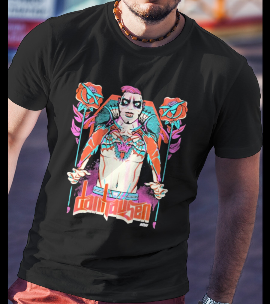 Danhausen AEW Artist Series Arise Roses And Skeletons T-Shirt