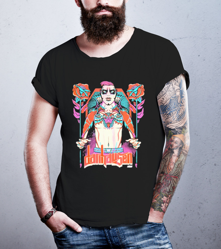 Danhausen AEW Artist Series Arise Roses And Skeletons T-Shirt