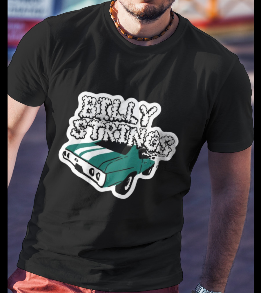 Billy Strings Imogene Willie Highway Prayers Green Car T-Shirt