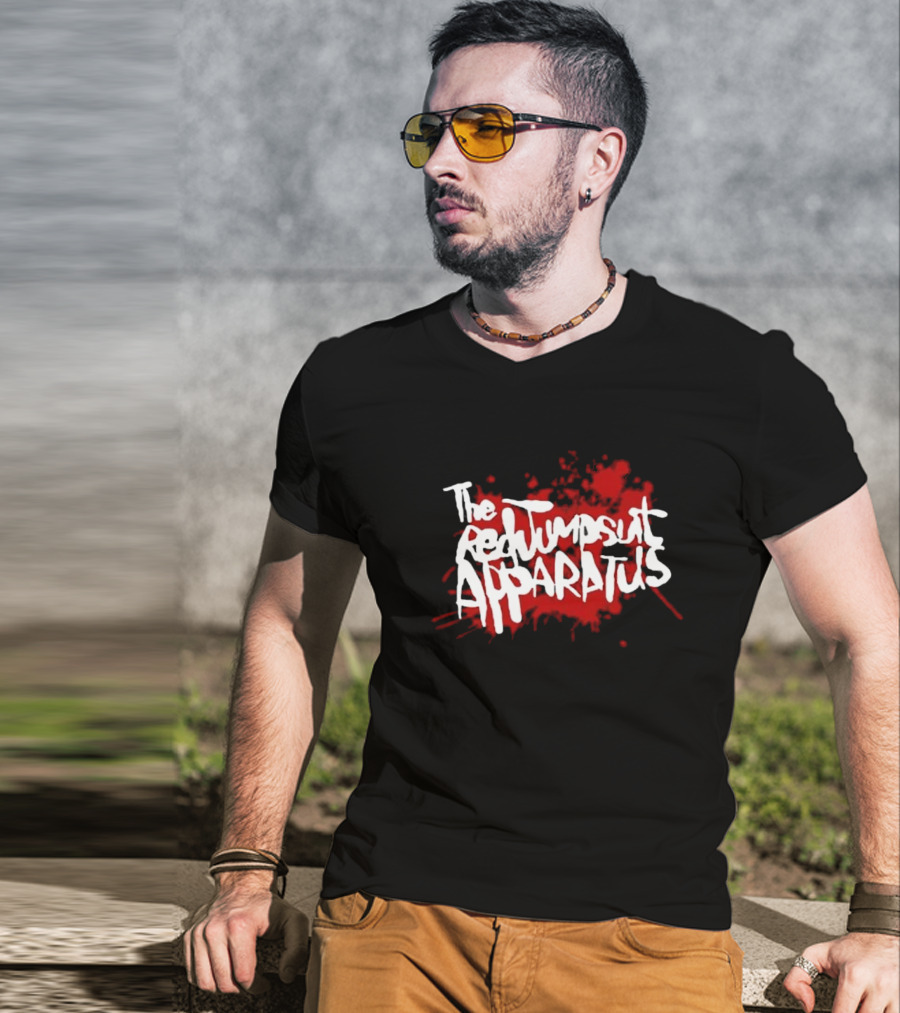 Rjamerch The Red Jumpsuit Apparatus Guardian Angel Lyric Natural T-Shirt