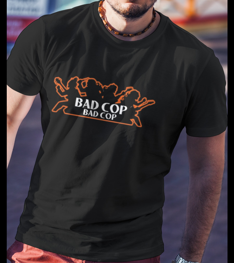 Bad Cop Bad Cop Angels Band Silhouettes T-Shirt