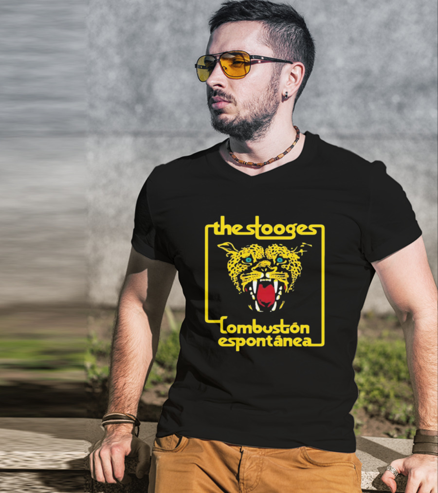 The Stooges Combustion Espontanea Wildcat Roar T-Shirt
