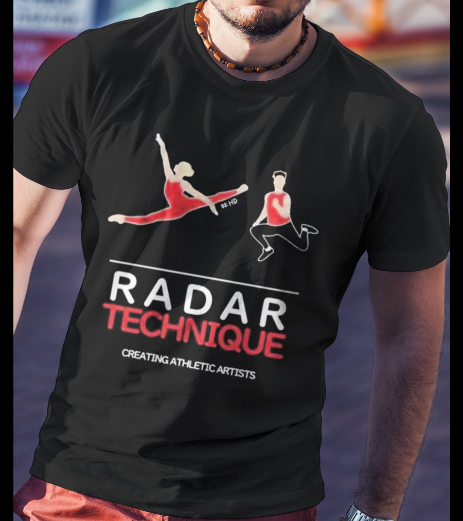 Radar Technique Creating Athletic Artists HD T-Shirt