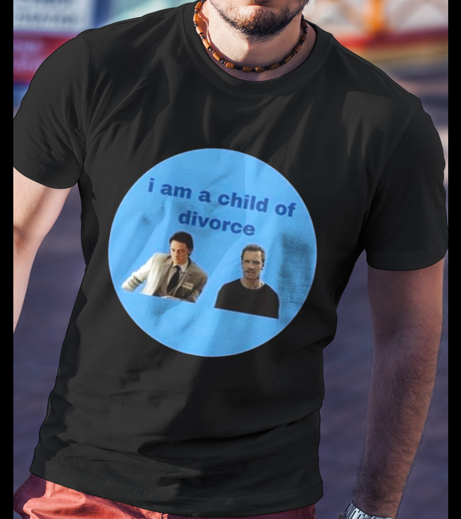 I Am A Child Of Divorce Mads James McAvoy X Michael Fassbender T-Shirt