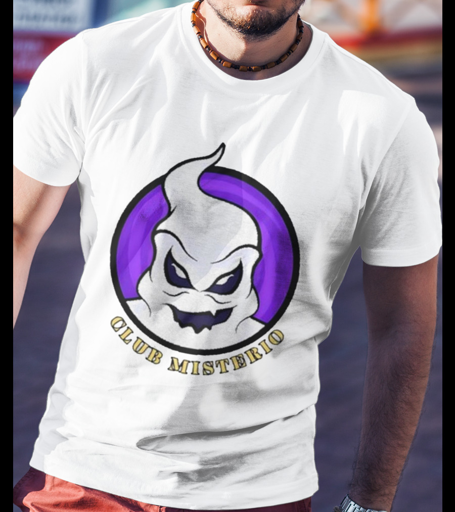 Club Misterio Ghostly Emblem T-Shirt