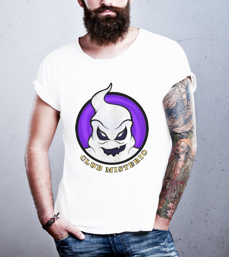 Club Misterio Ghostly Emblem T-Shirt