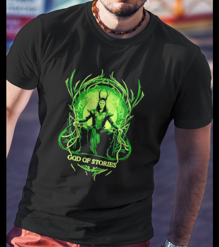 God Of Stories Loki Norse Mythology Character T-Shirt
