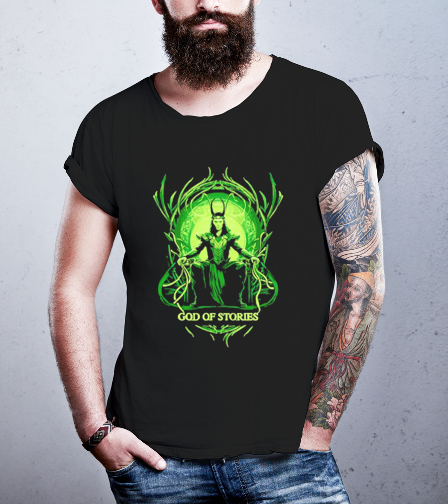 God Of Stories Loki Norse Mythology Character T-Shirt