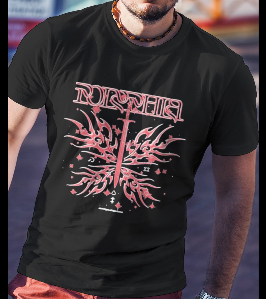 Polyphia Tribal Sword Butterfly T-Shirt