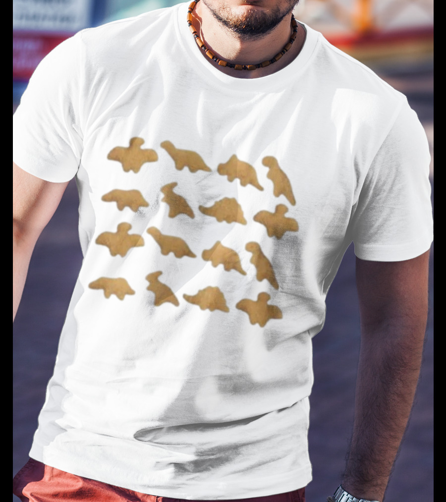 Dino Nugget Dinosaur Shapes T-Shirt