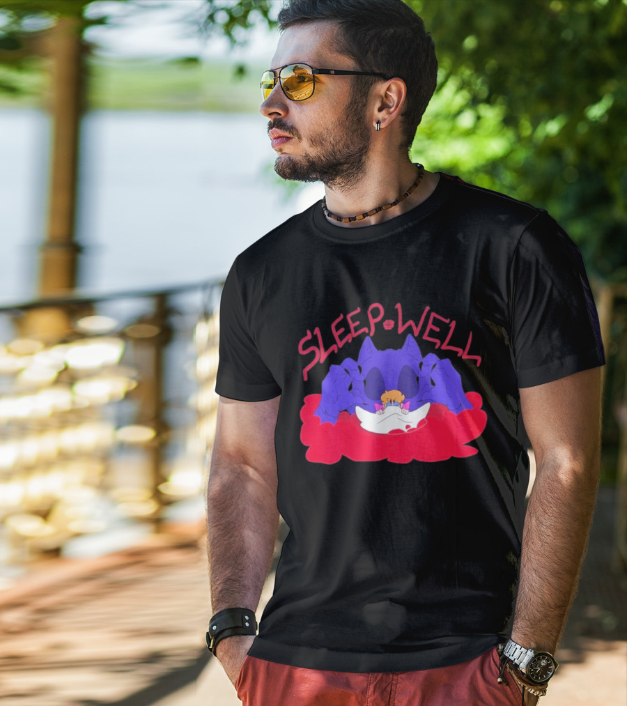 Cg5 Nice Sleep Well Monster Pillow T-Shirt