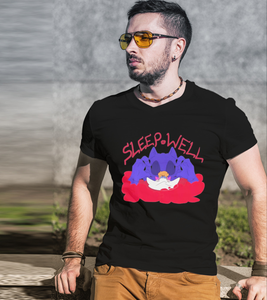 Cg5 Nice Sleep Well Monster Pillow T-Shirt