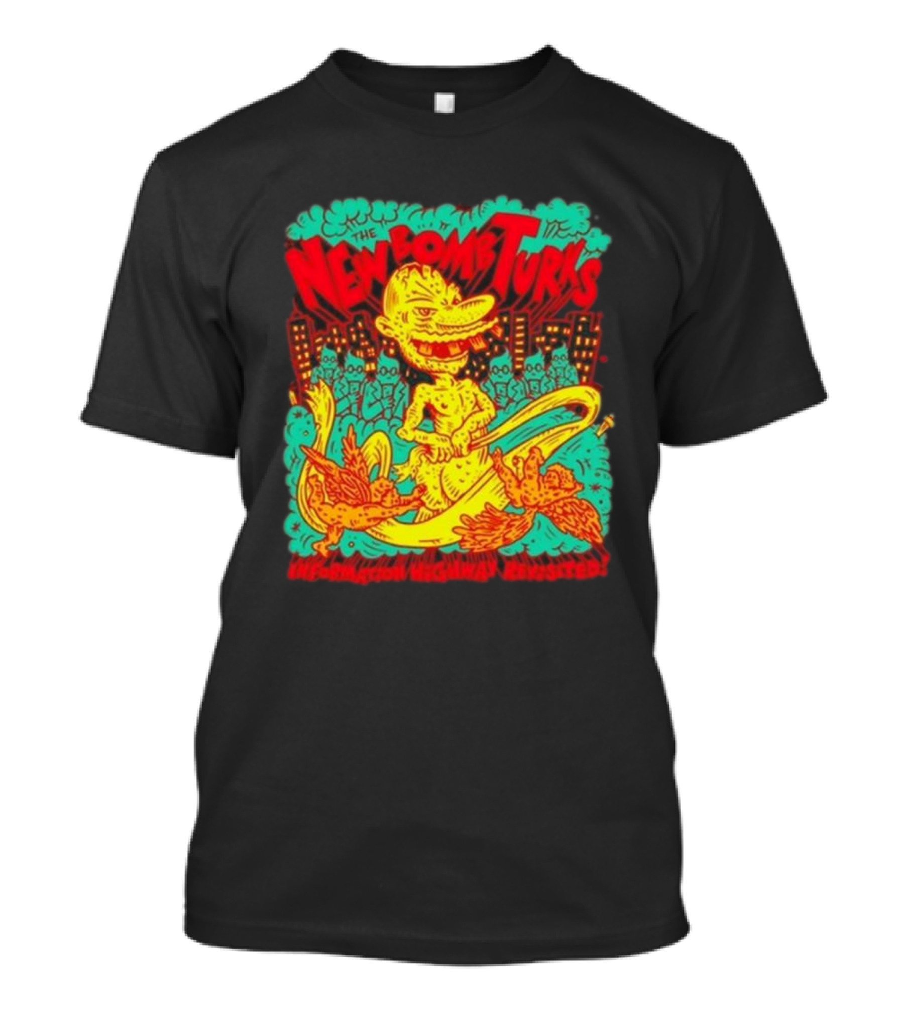 The New Bomb Turks Information Highway Revisited T-Shirt
