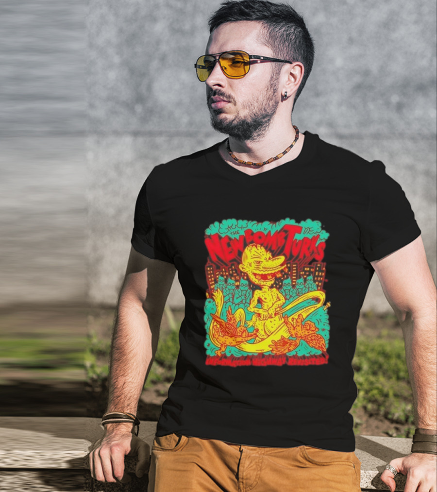 The New Bomb Turks Information Highway Revisited T-Shirt
