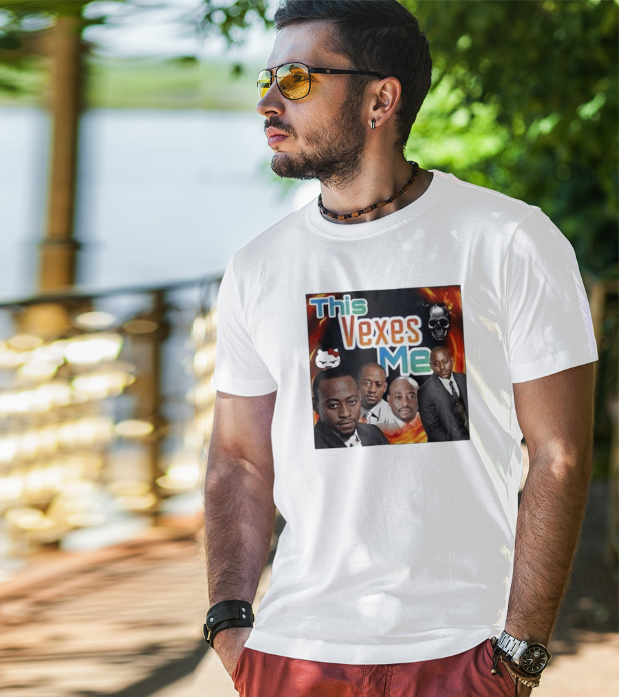 This Vexes Me Hello Kitty Skull Fire T-Shirt