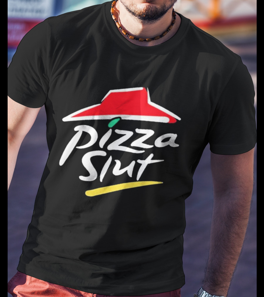 Vintage Pizza Slut Parody Pizza Hut T-Shirt
