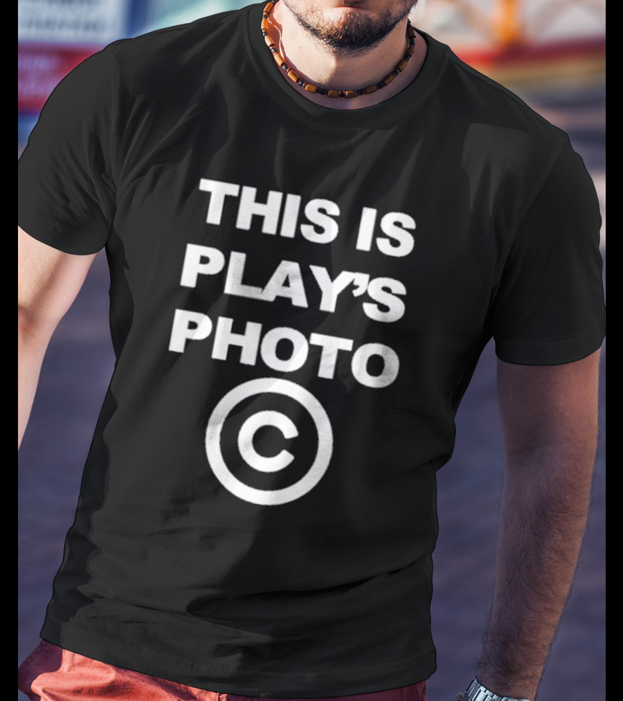 This Is Play’s Photo Copyright T-Shirt