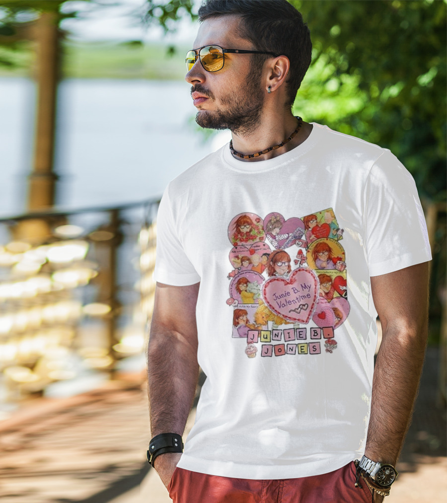 Junie B Jones My Valentine Love Hearts And Adventures T-Shirt