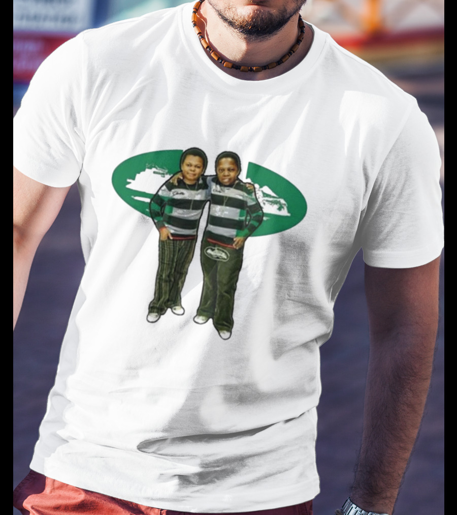 Rack00nzfr Aki And Pawpaw Nollywood Twins T-Shirt