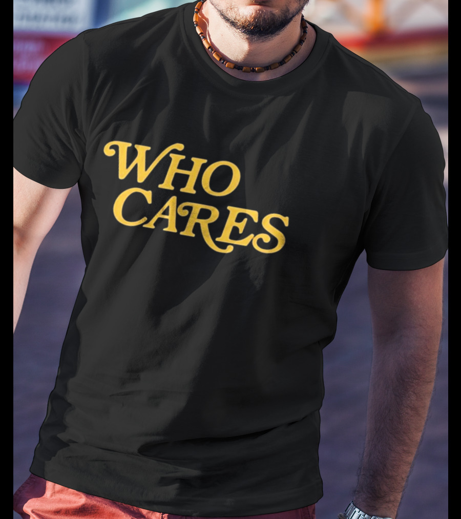 Who Cares Tucker Kraft Green Bay Packers NFL T-Shirt