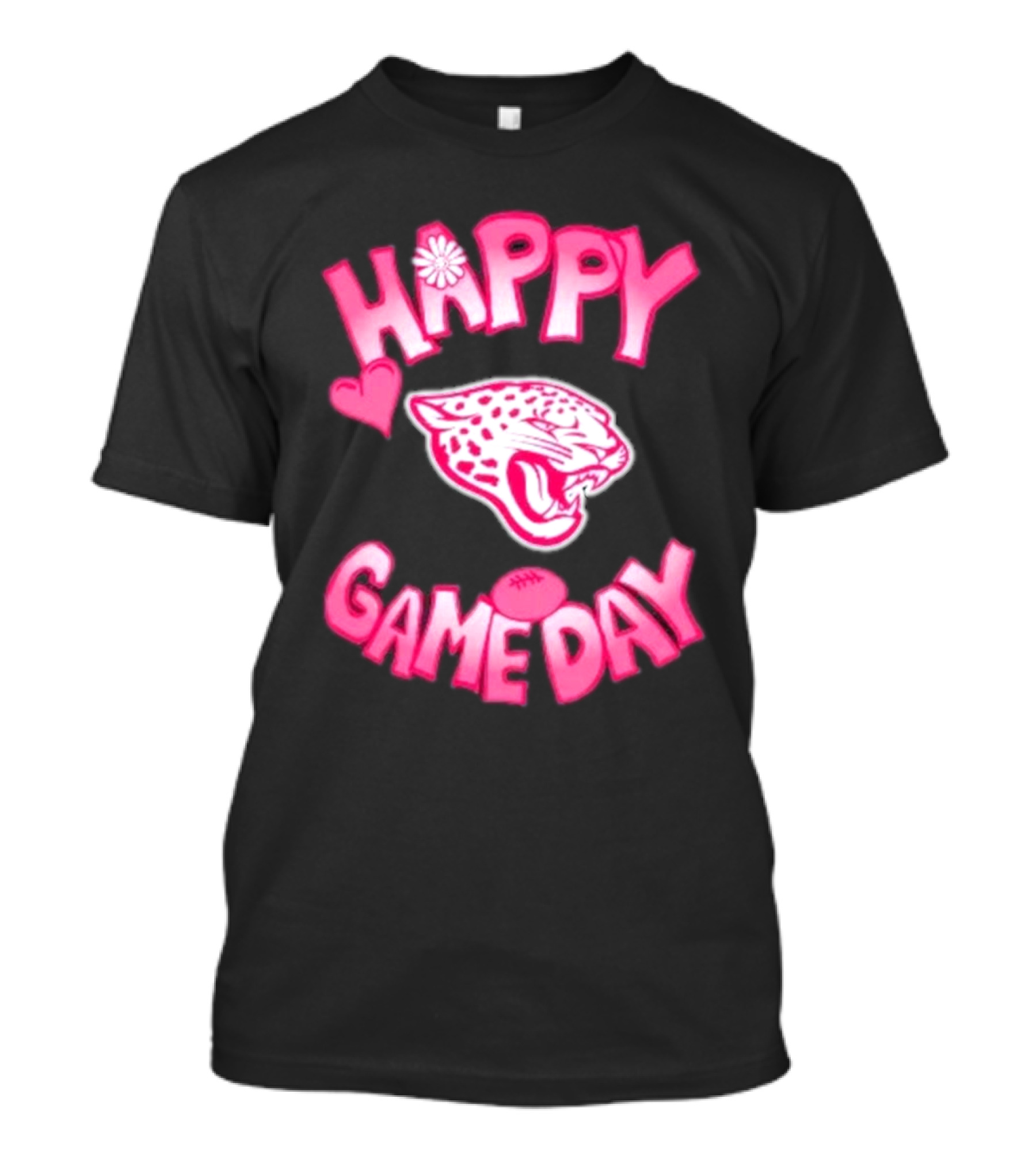 Valentine’s Day Happy Gameday 2025 Jacksonville Jaguars T-Shirt