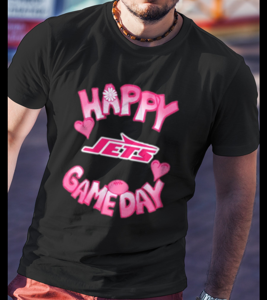 Happy Gameday New York Jets Valentine’s Day 2025 T-Shirt
